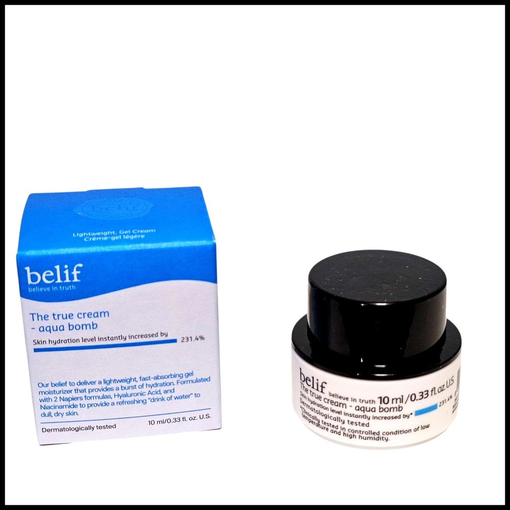 Belif The True Cream Aqua‎ Bomb Lightweight Gel Moisturizer 10 ml Travel size